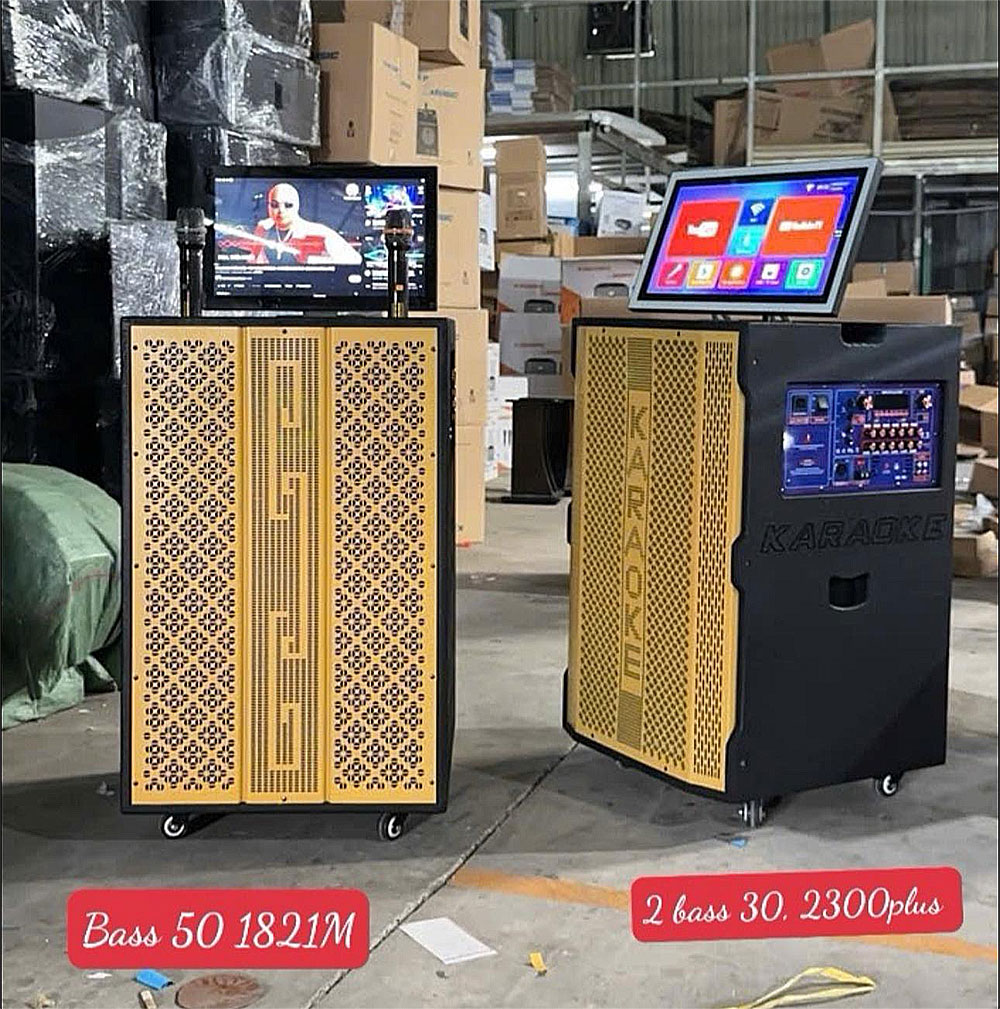 Loa kéo Soundbox 2300 plus, màn hinh android 22 inch