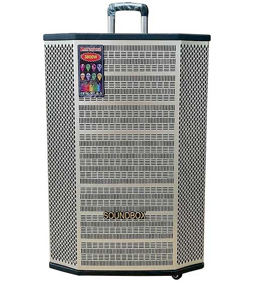 Loa kéo Soundbox GL-1531, loa karaoke giá mềm, bass 4 tấc