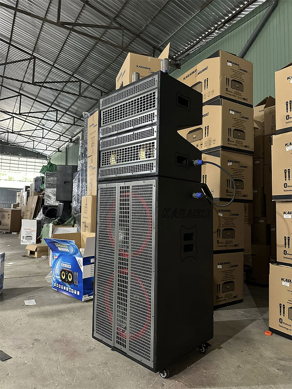 Loa Kéo Soundbox S550 Pro, 2 bass 40