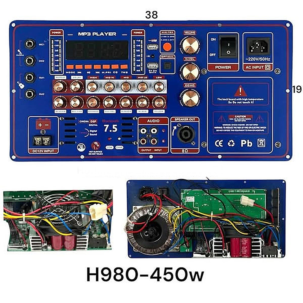 Loa kéo Soundbox SB-505, loa 3 đường tiếng