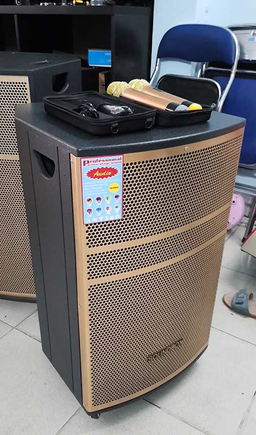 Loa kéo Soundbox SB15-19, loa karaoke 4.5 tấc, max đỉnh 500W