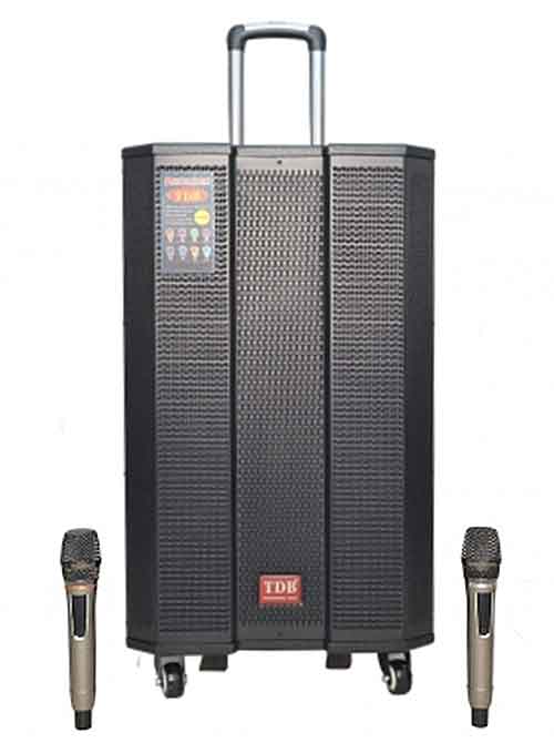 Loa kéo TDB T-1519, loa karaoke cao cấp, power max 600W