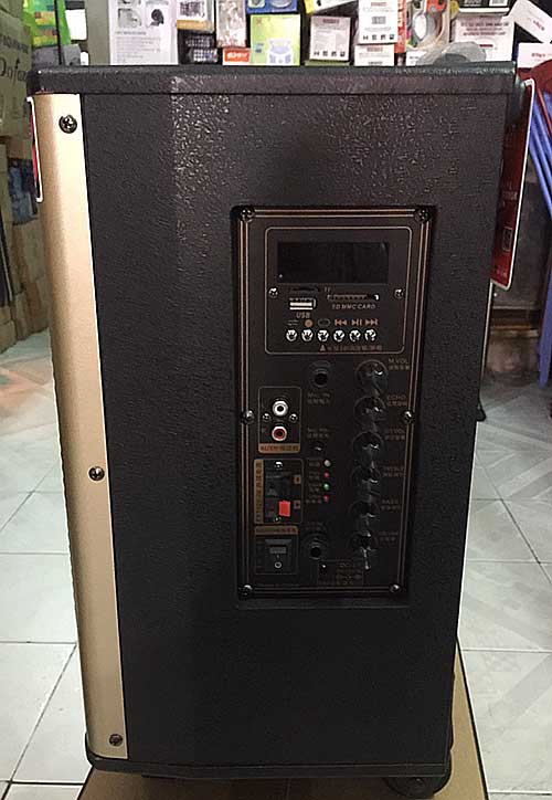 Loa kéo Temeisheng QX-0820, loa gỗ 2.5 tấc, karaoke cực hay