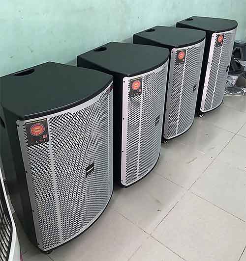 Loa kéo Tensheng TH-18F1, loa vỏ gỗ, bass 5 tấc, max 700W