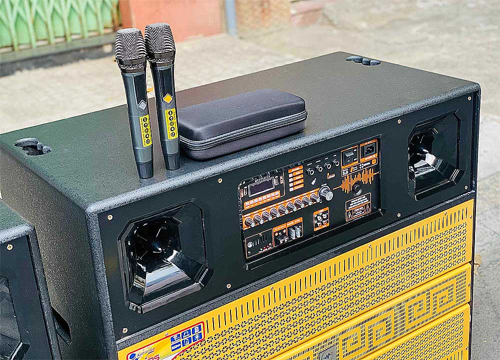 Loa kéo tủ 906, 2 bass 40