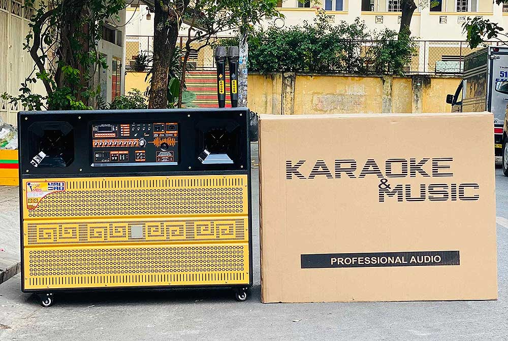 Loa kéo tủ 906, 2 bass 40
