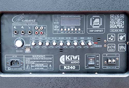 Loa kéo tủ Kiwi K240, hàng nhập khẩu