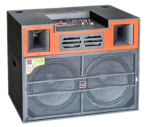 Loa kéo tủ Lovina KB21803, mẫu karaoke công suất lớn