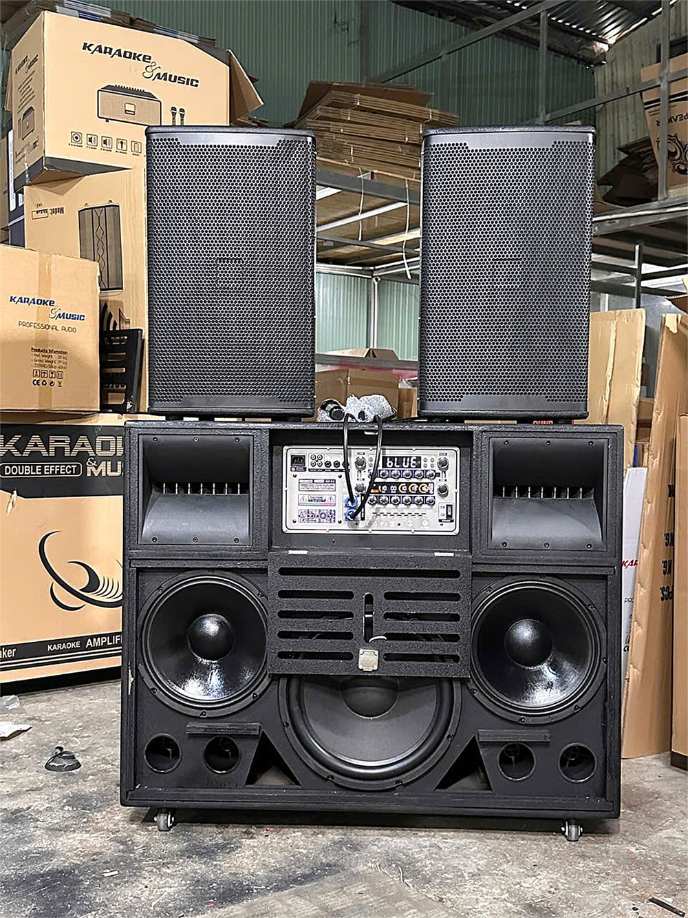 Loa kéo tủ Soundbox SG15-13plus, 2 bass 30