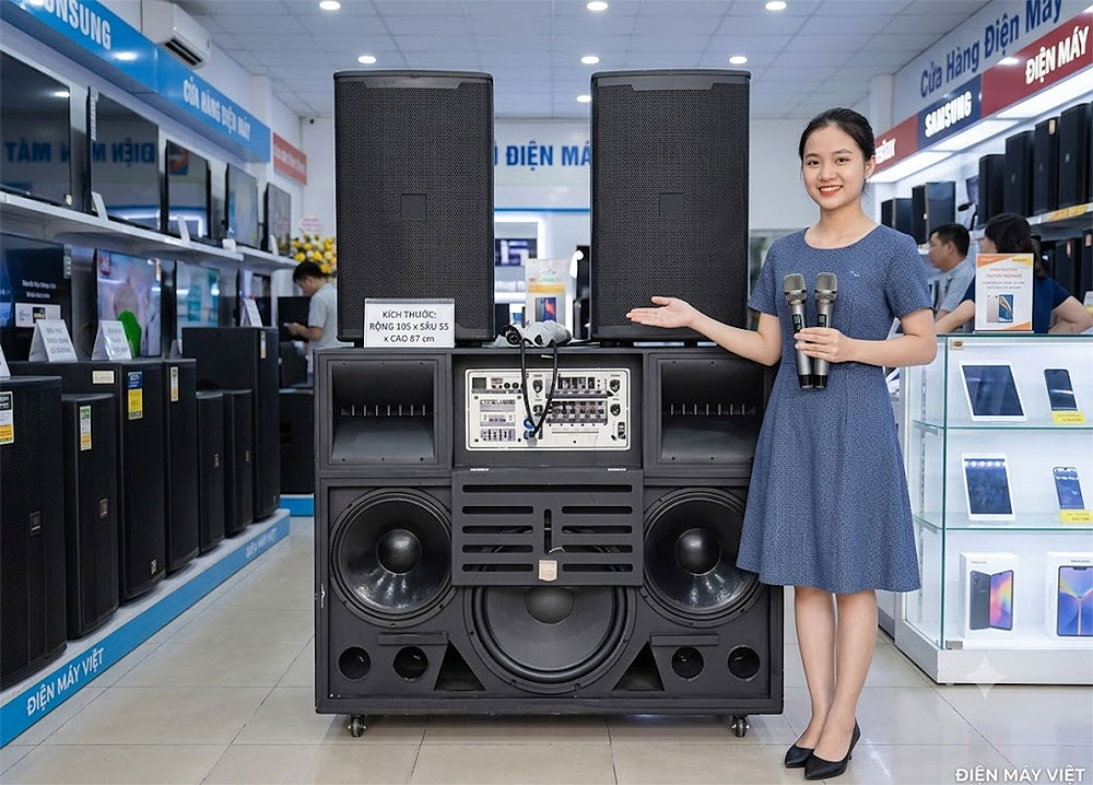 Loa kéo tủ Soundbox SG15-13plus, 2 bass 30