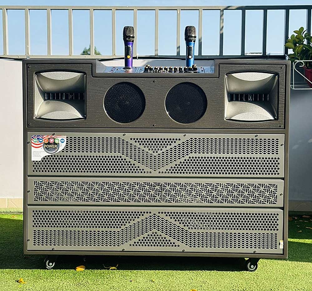 Loa kéo tủ T02Pro, 2 bass 40