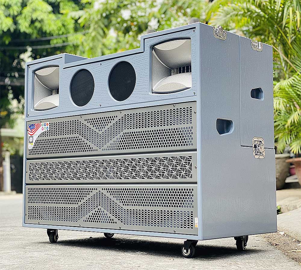 Loa kéo tủ T02Pro, 2 bass 40