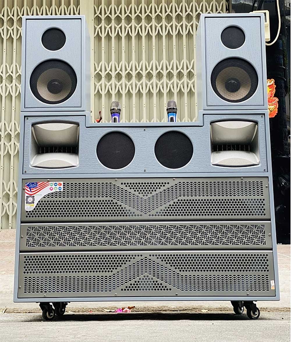 Loa kéo tủ T02Pro, 2 bass 40