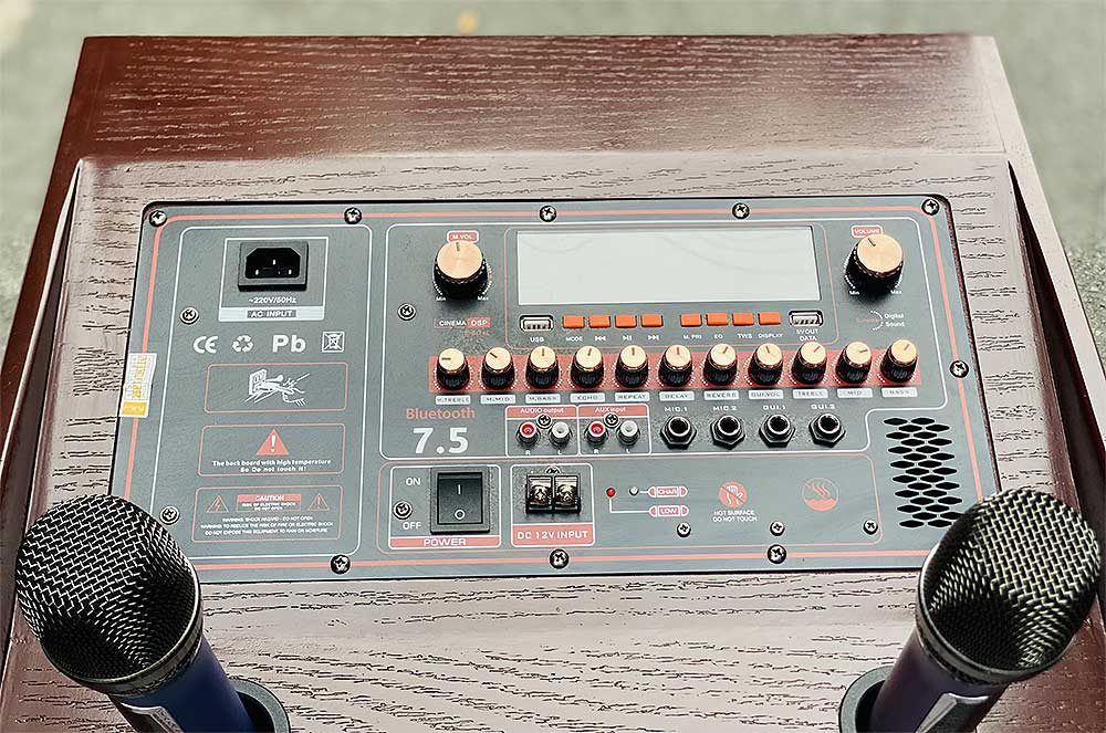 Loa kéo tủ T05Pro, 2 bass 50