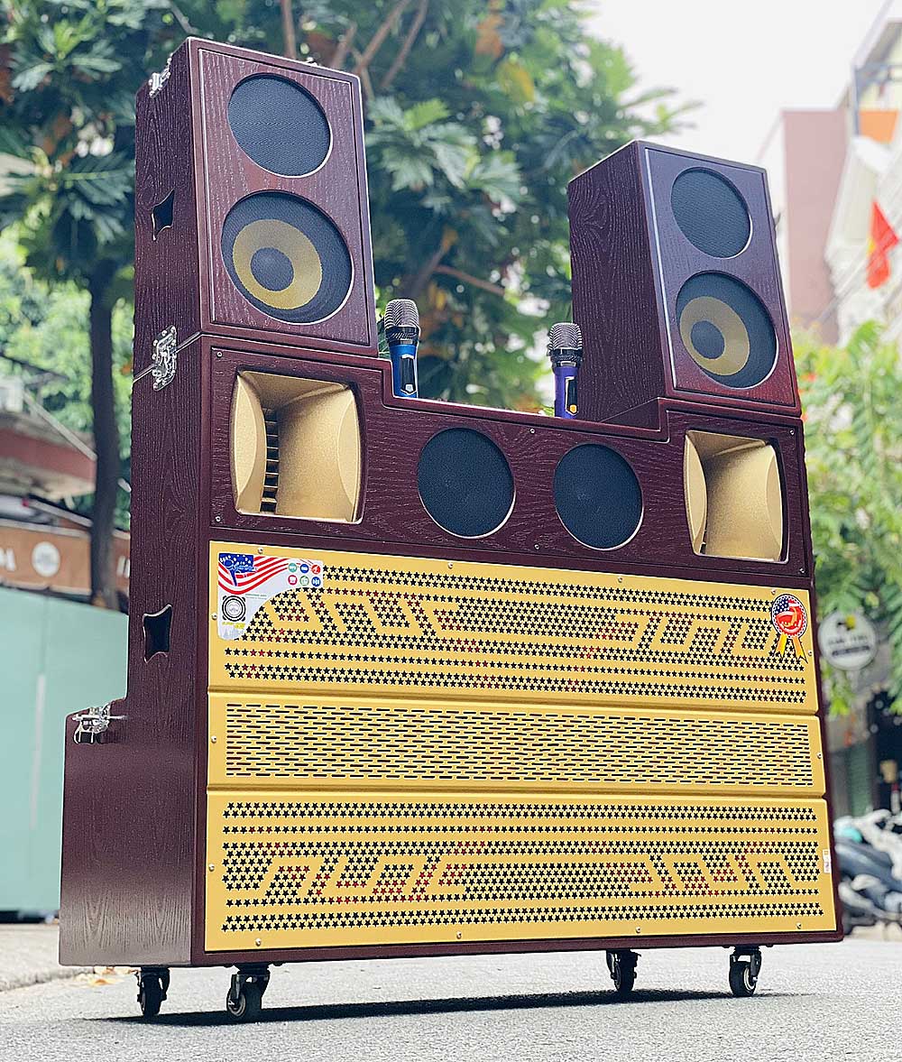Loa kéo tủ T05Pro, 2 bass 50