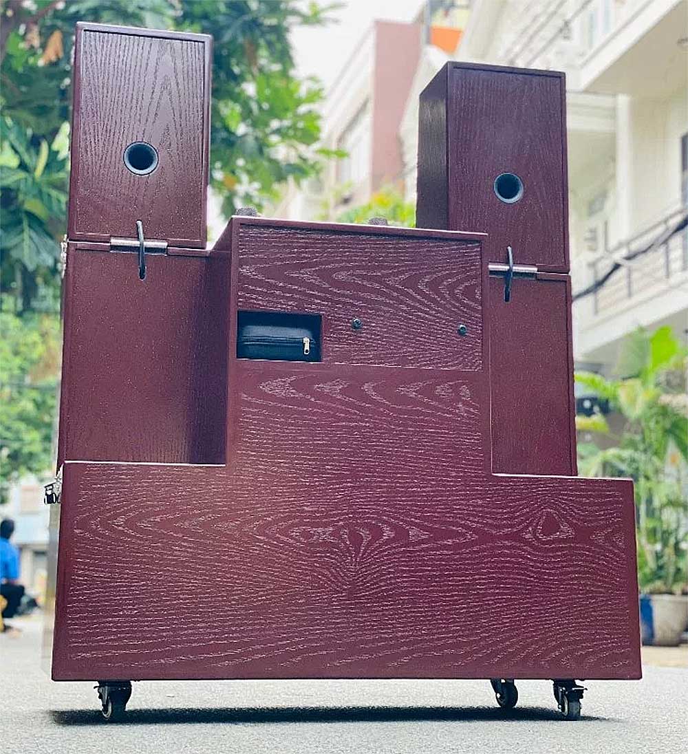 Loa kéo tủ T05Pro, 2 bass 50