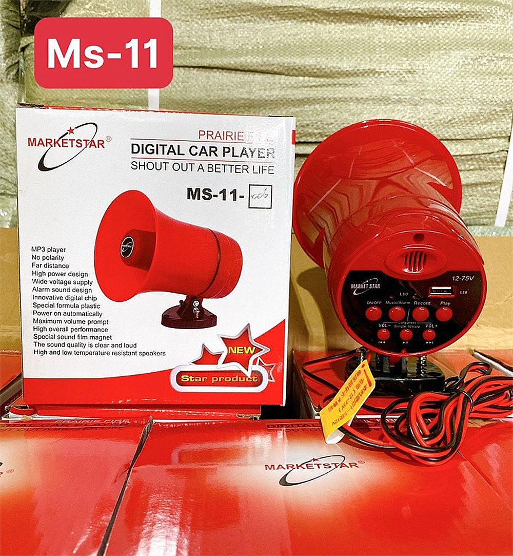 Loa phóng thanh Marketstar MS-11-006, power max 35W