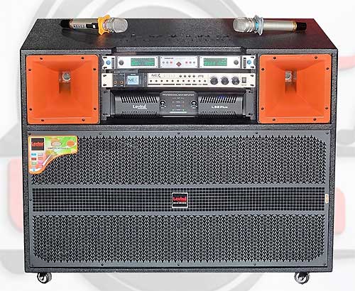 Loa tủ điện Lovina KD98 plus, dàn karaoke công suất cực lớn