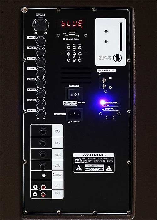Loa vali kéo Hosan DX-4300, loa karaoke siêu trầm