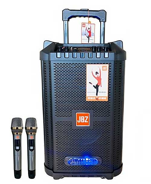 Loa vali kéo JBZ JB+1006, loa karaoke thùng gỗ