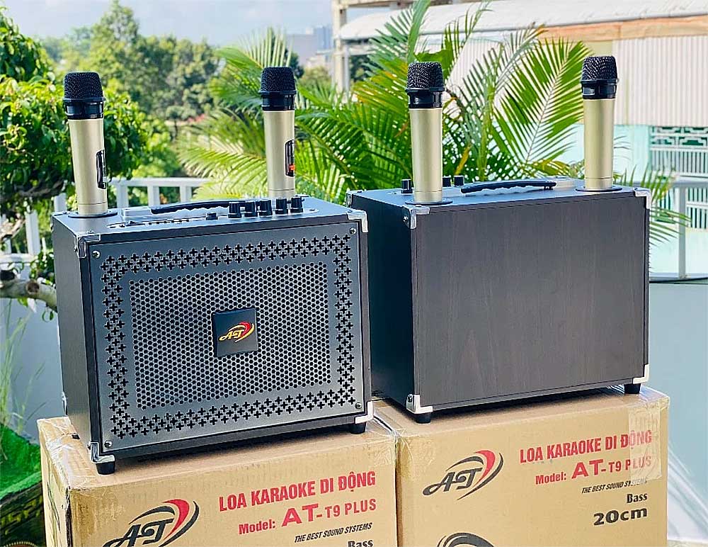 Loa xách tay AT-T9 Plus Loa xách tay AT-T9 Plus, 2 đường tiếng