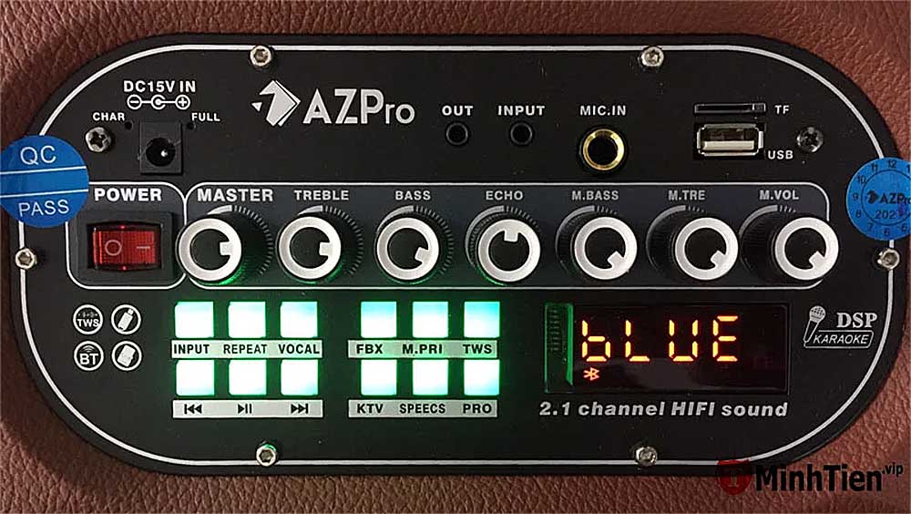 Loa xách tay AZpro AZ-D336 Loa xách tay AZpro AZ-D336, loa 3 đường tiếng