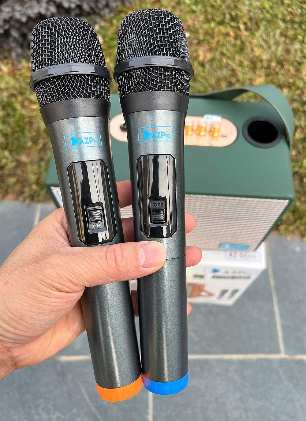 Loa xách tay AZpro AZ-SG06 Plus Loa xách tay AZpro AZ-SG06 Plus, 2 đường tiếng