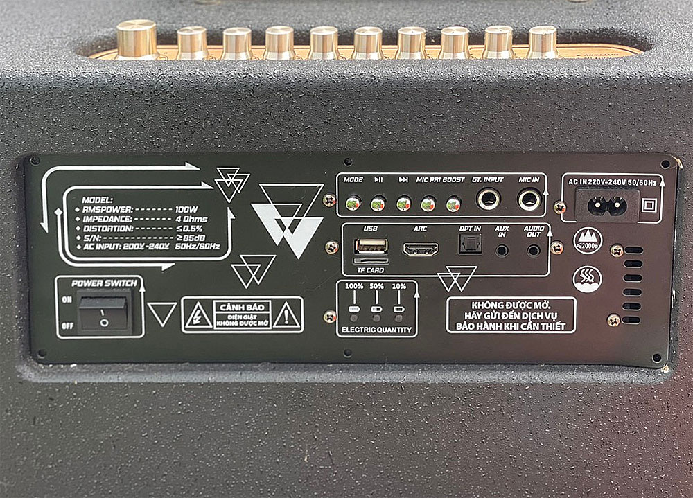 Loa xách tay DPA T10, 6 đơn vị loa