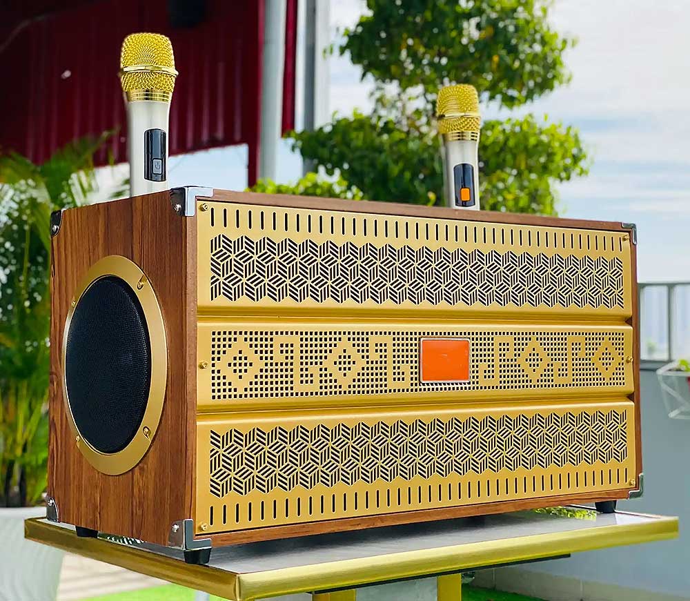 Loa xách tay E9 Pro Loa xách tay E9 Pro, 2 bass 20