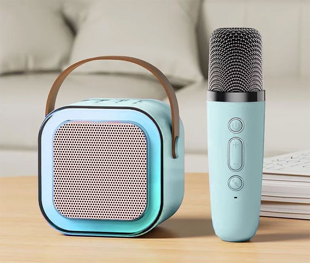 loa xách tay EHOONA K12, 2 micro ko dây
