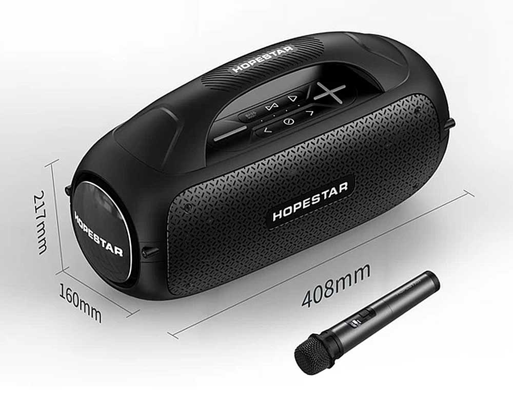 Loa xách tay Hopestar A50, 2 đường tiếng