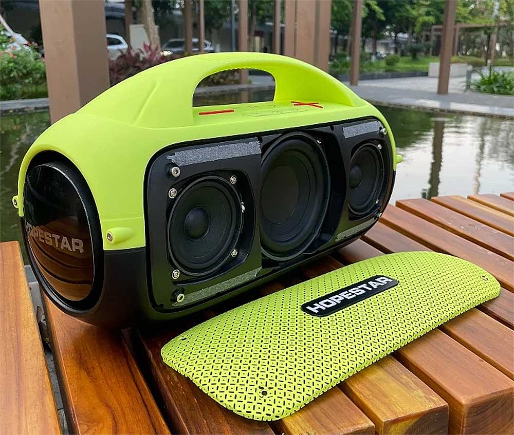 Loa xách tay Hopestar A50, 2 đường tiếng