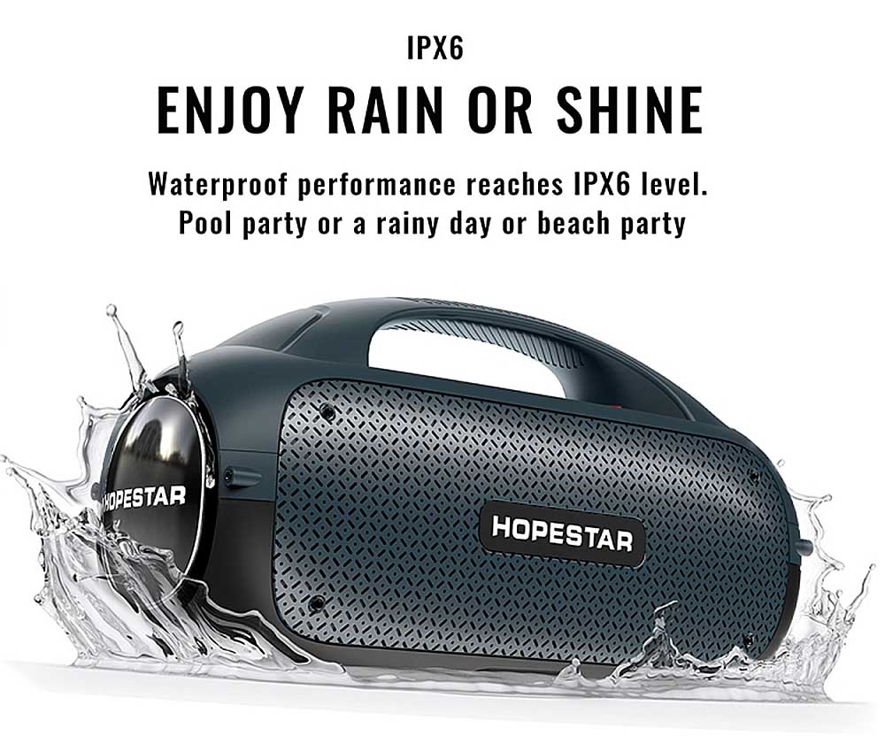 Loa xách tay Hopestar A50, 2 đường tiếng