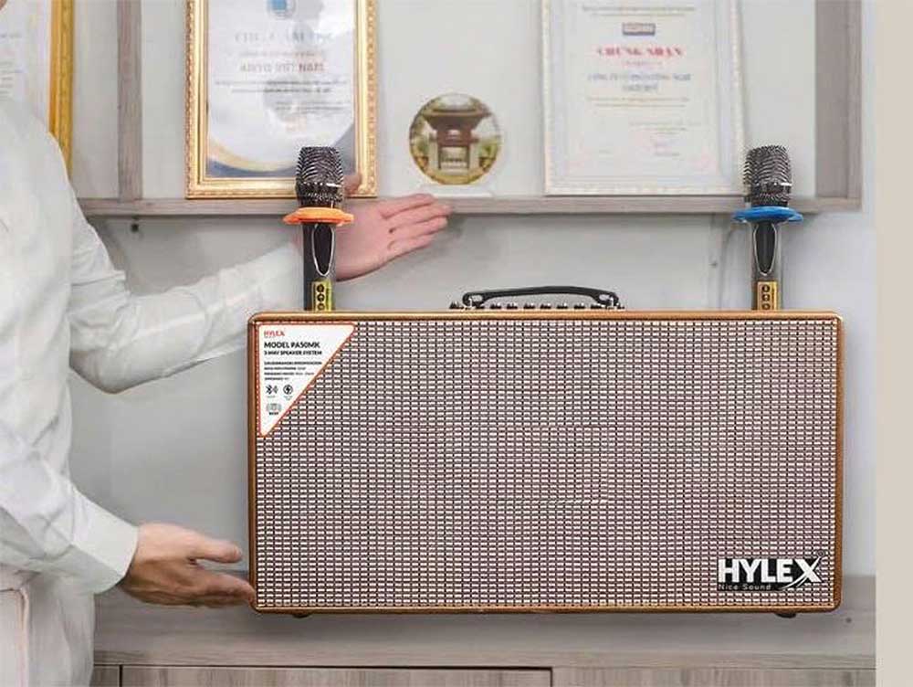 Loa xách tay Hylex PA50MK Loa xách tay Hylex PA50MK, 3 đường tiếng