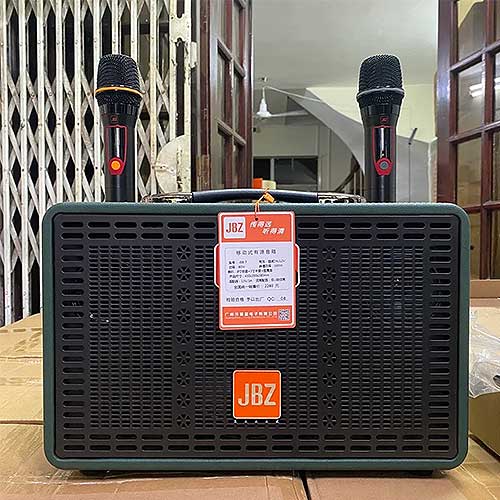 Loa xách tay JBZ J08-7, 2 micro không dây