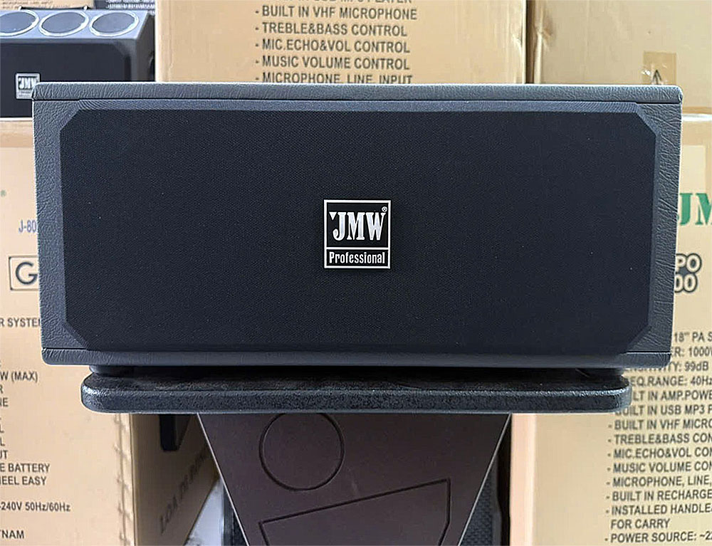 Loa xách tay JMW Car Go, kèm 2 mic UHF