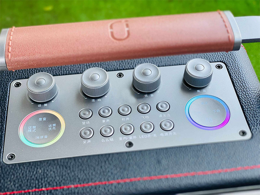 Loa xách tay JYX N125, kèm 2 mic sạc