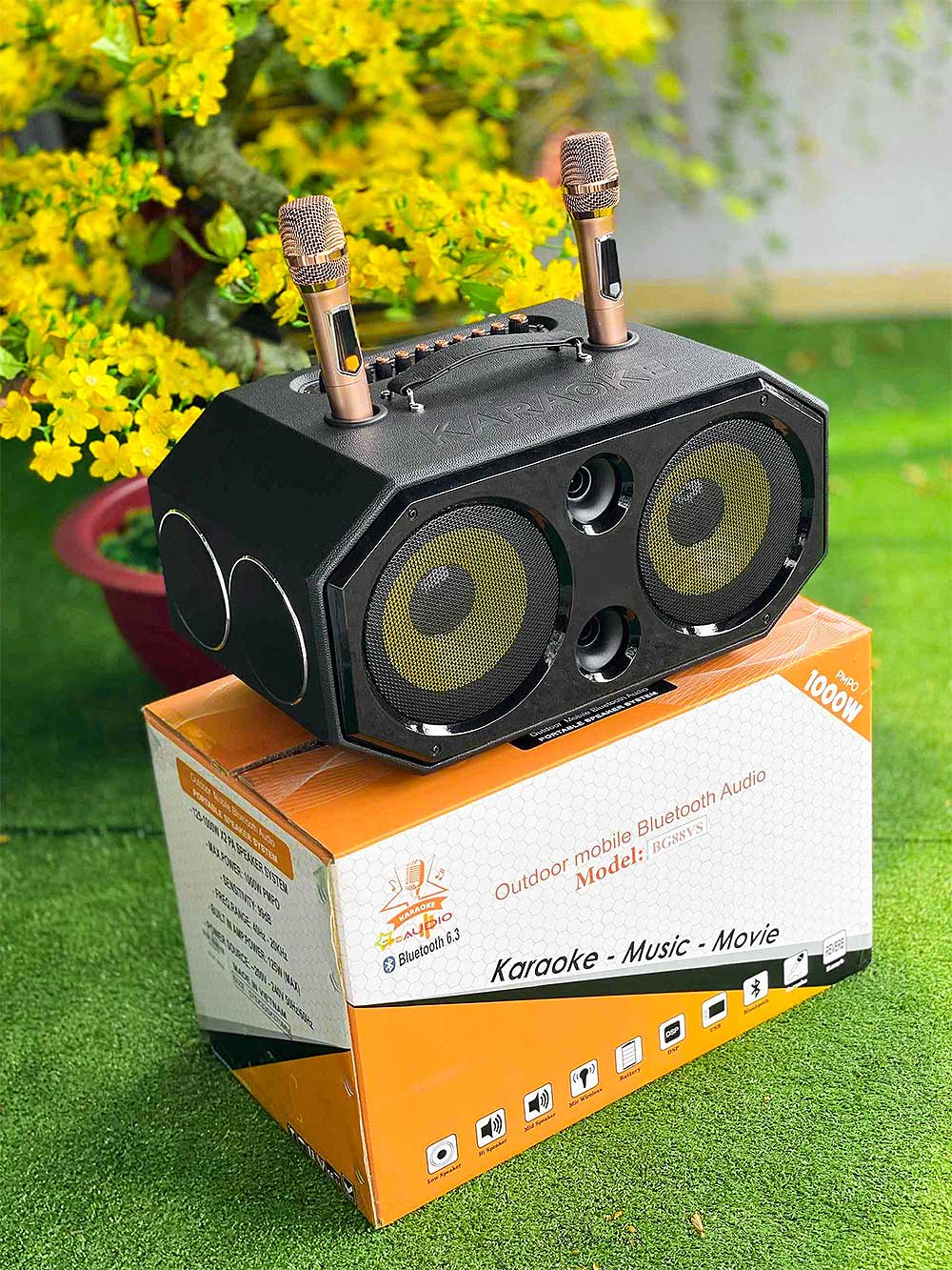 Loa xách tay K122 Loa xách tay K122, 2 bass 20