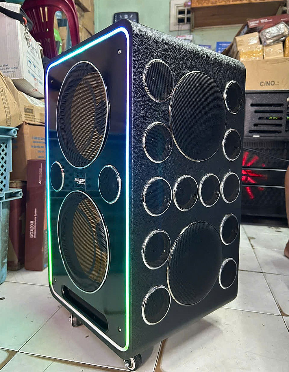 Loa xách tay KP8-2625, 2 bass 25