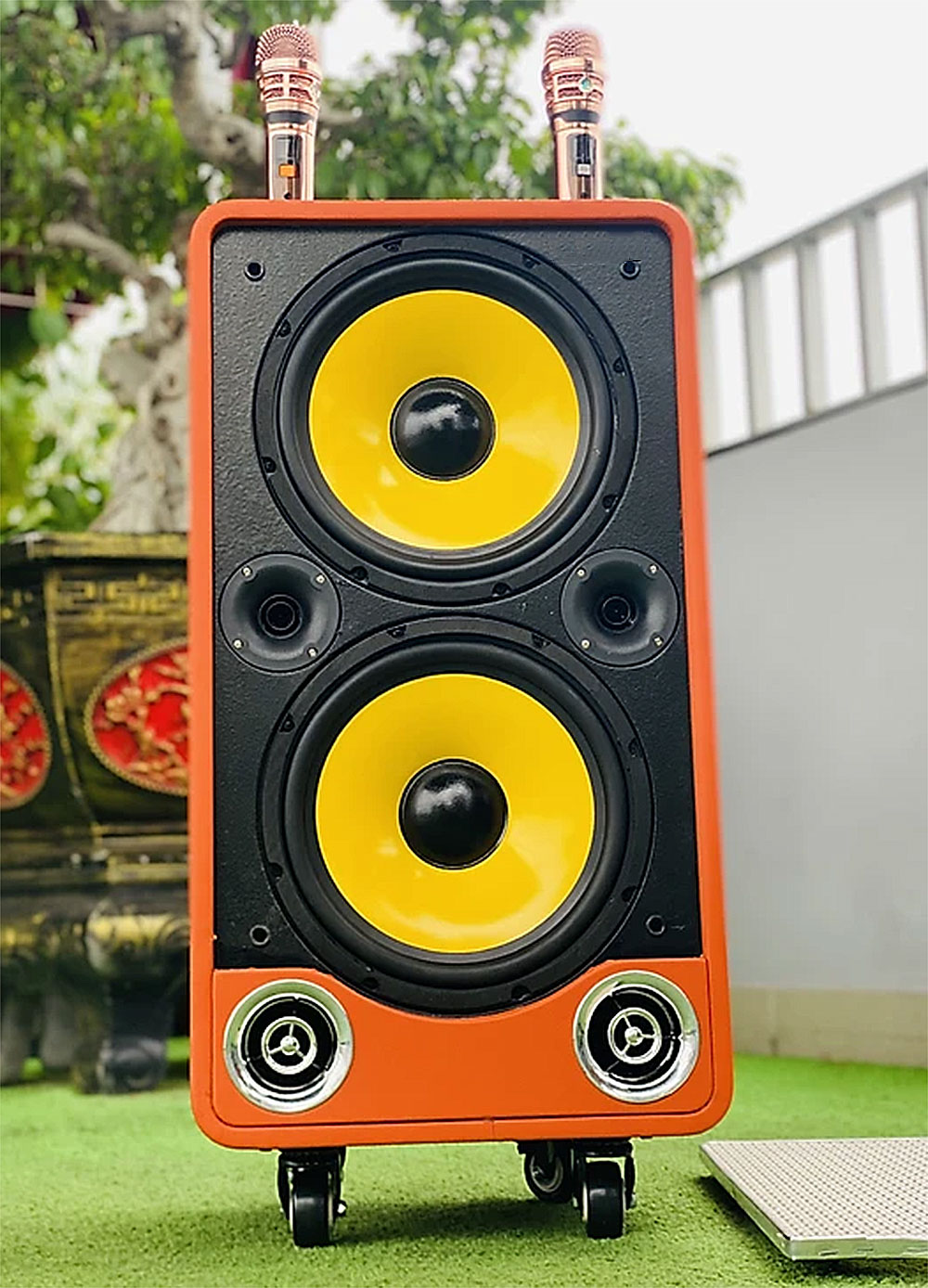 Loa xách tay L2 Pro, 2 bass 25