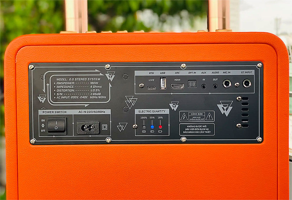 Loa xách tay L2 Pro, 2 bass 25