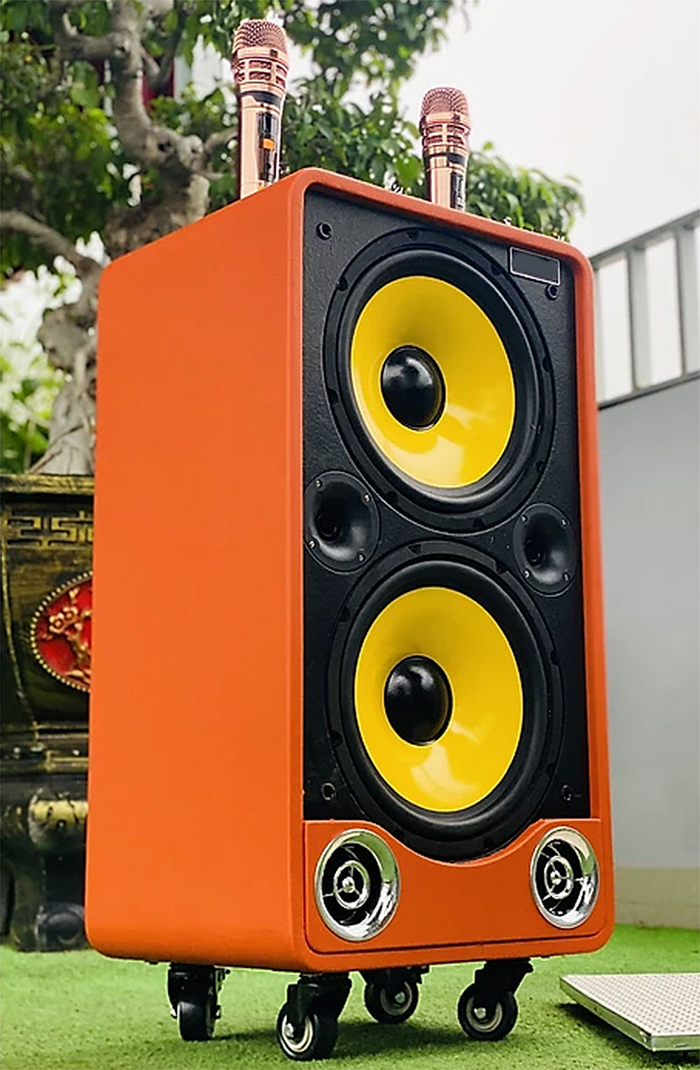 Loa xách tay L2 Pro, 2 bass 25