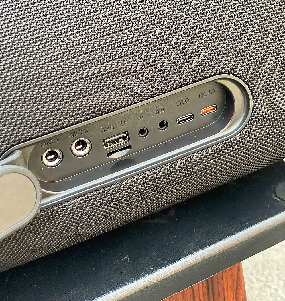 Loa xách tay LENYES S873, kèm 2 mic UHF