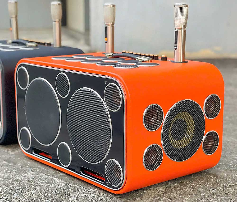 Loa xách tay M1 Pro, 2 bass 25