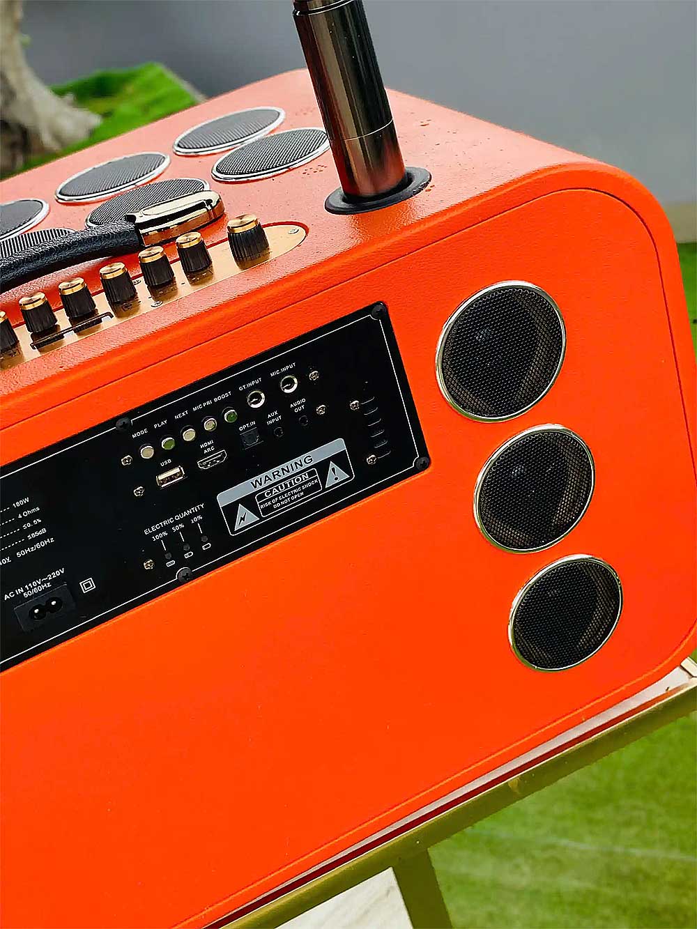 Loa xách tay M1 Pro, 2 bass 25
