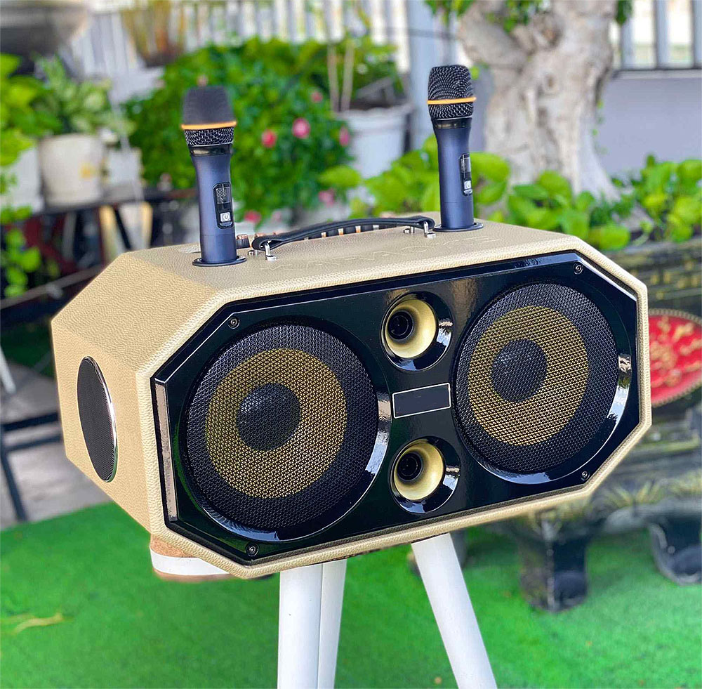 Loa xách tay M9 Pro, 6 củ loa