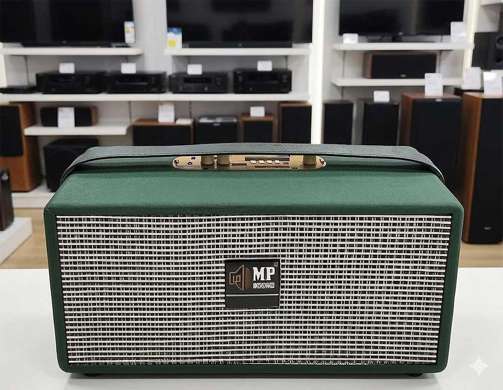 Loa xách tay MPSound Z-255, kèm 2 micro