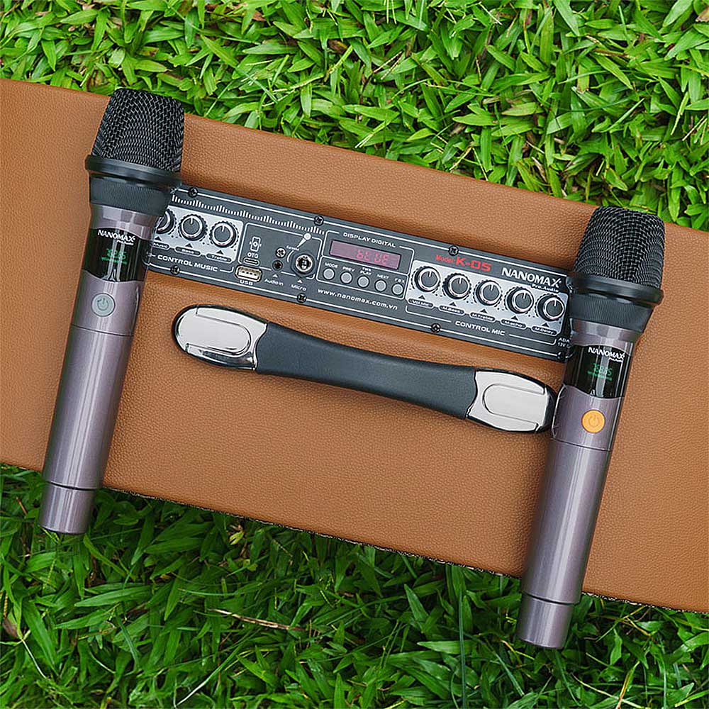 Loa xách tay Nanomax K-05 Loa xách tay Nanomax K-05, 3 đường tiếng