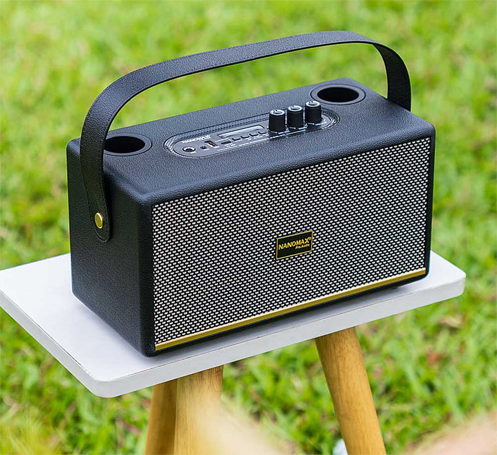 Loa xách tay Nanomax K-06 Loa xách tay Nanomax K-06, 2 mic VHF