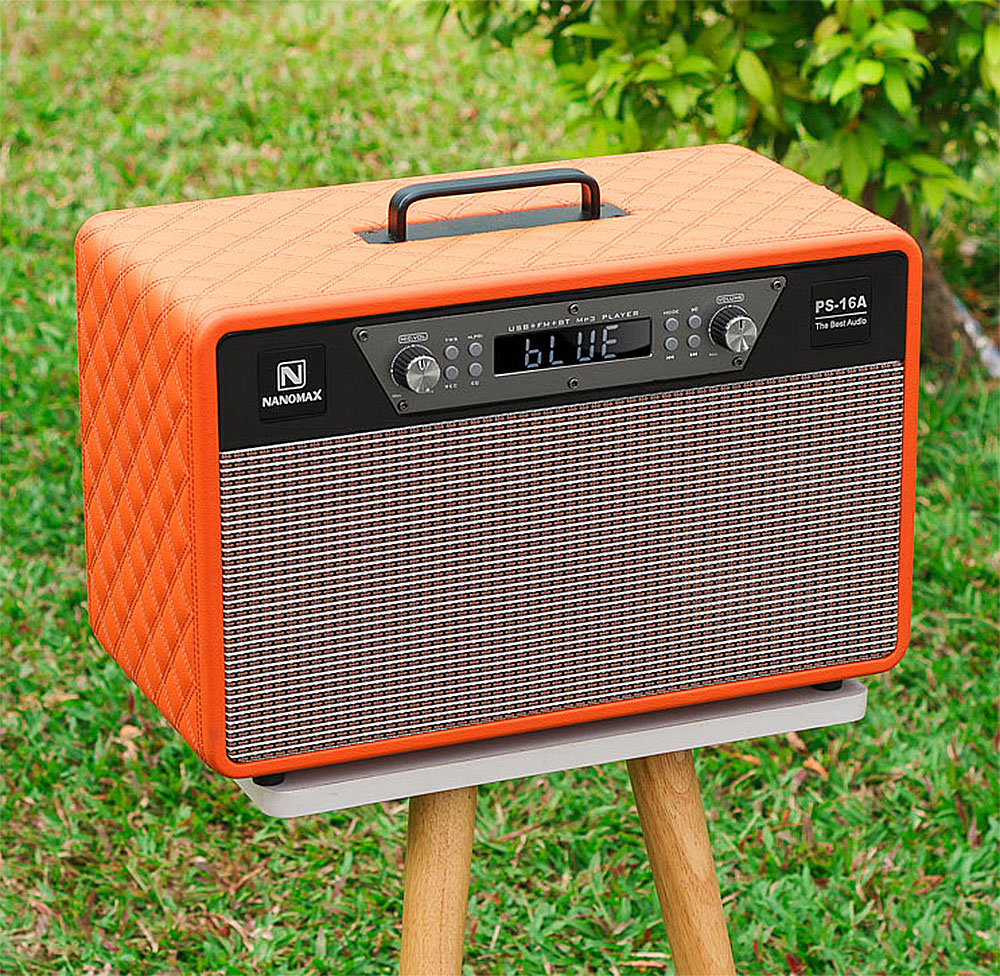 Loa xách tay Nanomax PS-16A, 2 bass 16cm